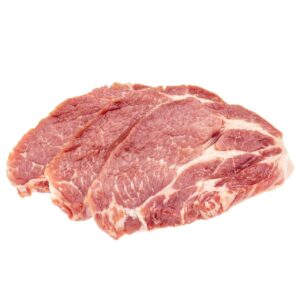 Schweine Schopf ohne Knochen geschnitten frisch lose