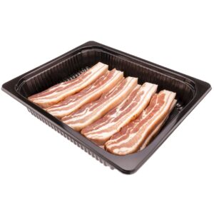 TA Schweine Bauch ohne Rippen geschnitten frisch 150g 10 gewürzt