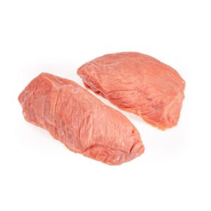 Kalb Steakhuft gevliest geteilt frisch