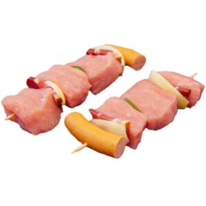 Puten Spiesse frisch