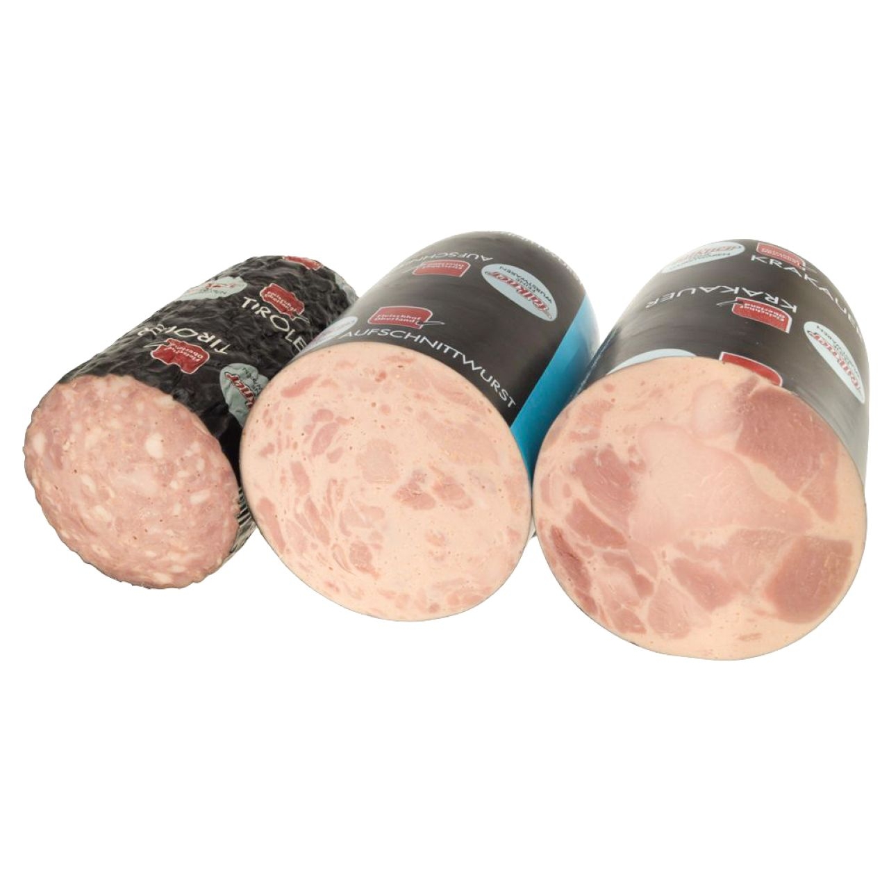 Aufschnitt II Tiroler, Aufschnittwurst, Krakauer halb