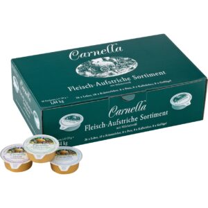 Fleischaufstrich Sortiment Darbo 60Port. dunkelgr. Carnella