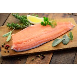 Lachsforellenfilet 10% Glasur TK 170-230g
Oncorhynchus mykiss / 03044210