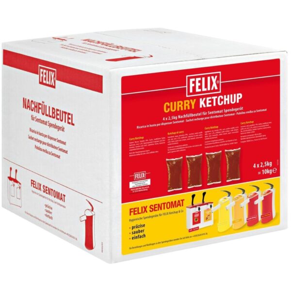 Curryketchup Felix 2,5kg Beutel 4X 2,5kg Karton