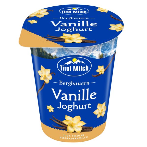 Fruchtjoghurt Tirolmilch 180g Vanille
mit Milch aus Österreich