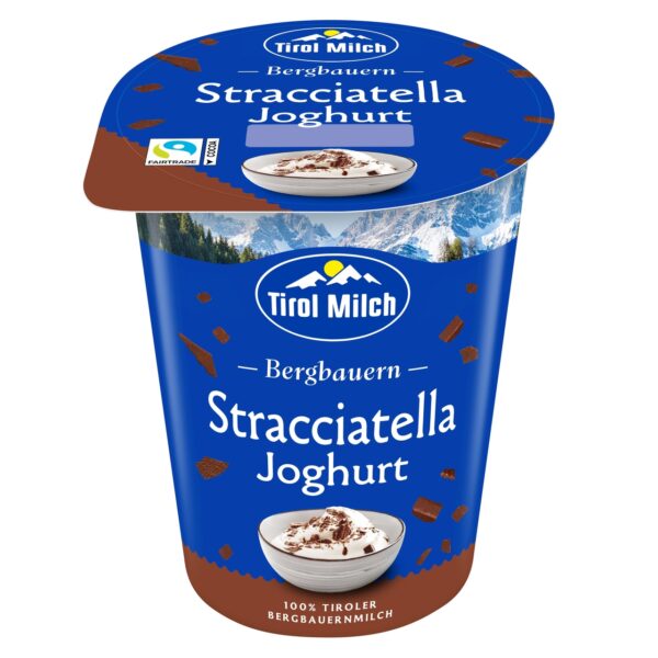 Fruchtjoghurt Tirolmilch 180g Stracciatella
mit Milch aus Österreich