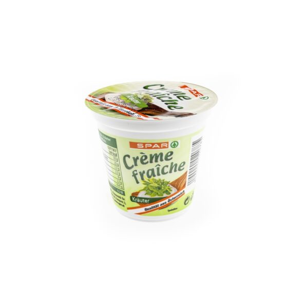 Creme Fraiche Spar 125g Kräuter
mit Milch aus der EU