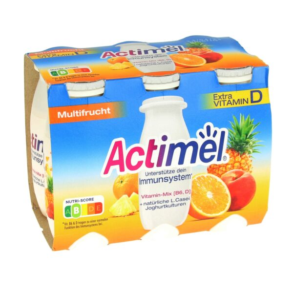 Actimel Danone 6x100g Multifrucht
mit Milch aus der EU