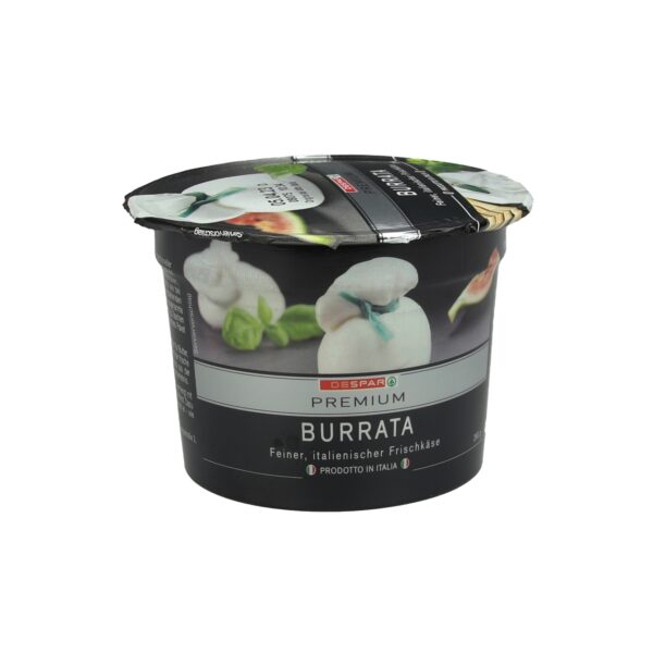 Despar Burrata 125g
mit Milch aus der EU