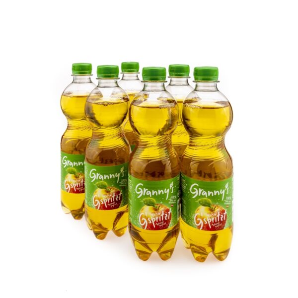Apfelsaft Granny 0,5l 6 Flaschen gespritzt