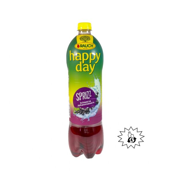 Johannesbeersaft Happy Day 1l  gespritzt
