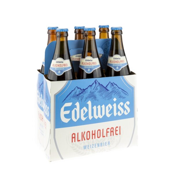 Weißbier alkoholfrei Edelweiss 6 x 0,5l Flasche Mehrweg