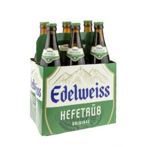 Weißbier Hefetrüb Edelweiss 6 x 0,5l Flasche Mehrweg 5,2% vol.