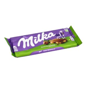 Schokolade Milka 95g Haselnuss ganz