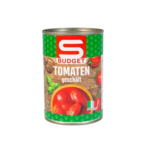 Geschälte Tomaten S-Budget 400g Dose