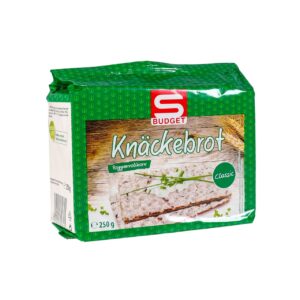 Knäckebrot S-Budget Roggenvollkorn 250g