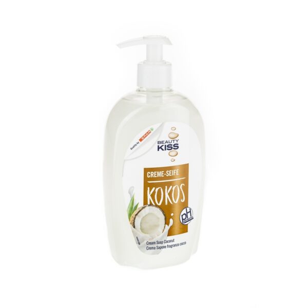 Flüssigseife Beauty Kiss 500ml Kokos