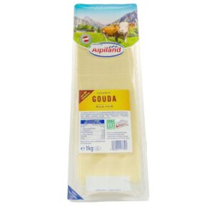 Gouda Alpiland 45% F.i.T. 1kg geschnitten mit Milch aus der EU
