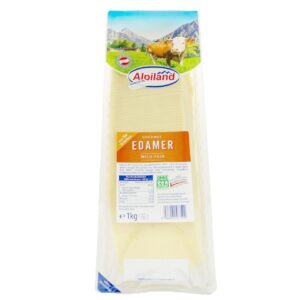 Edamer Alpiland 45% F.i.T. 1kg geschnitten
mit Milch aus der EU
