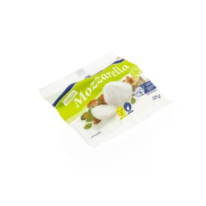 Mozzarella Kugel 125g 12  Stk 45% F.i.T.
mit Milch aus der EU
