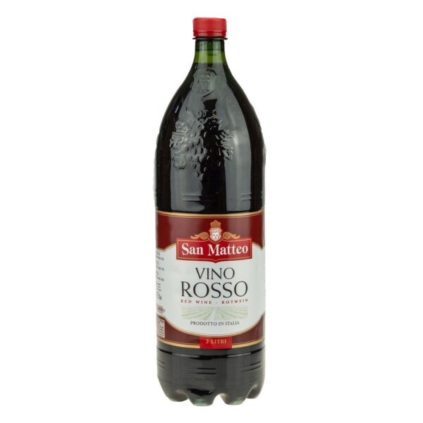 San Matteo Rotwein 2L PET Flasche