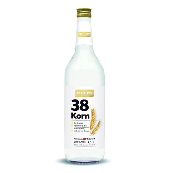 Schnaps Spitz 1l Korn 38% vol.