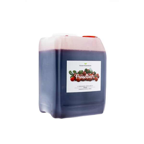 Preiselbeersirup Uwe 5l