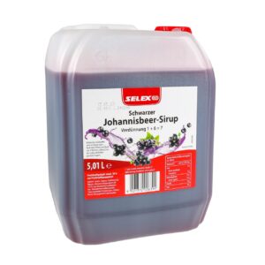 Selex schwarze Johannisbeer Sirup 5L