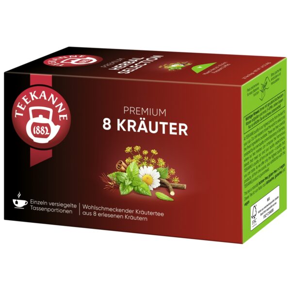 Tee Teekanne 20 Beutel Kräuter