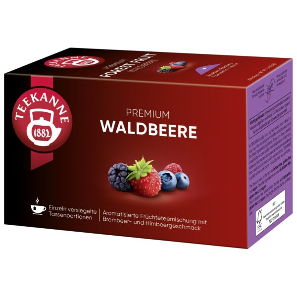 Tee Pompadur Gastro 20 Beutel SB Waldbeer