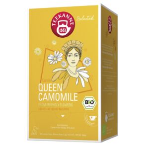 Queen Camomile Bio Teekanne 25 Pyramidenbeutel