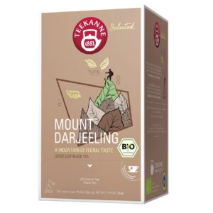 Bio Tee Teekanne 25 Beutel Mount Darjeeling Pyramide