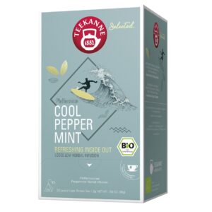 Bio Tee Teekanne 20 Beutel Cool Peppermint Pyramide