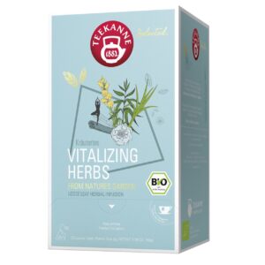 Bio Tee Teekanne 25 Beutel Vitalizing Herbs Pyramide