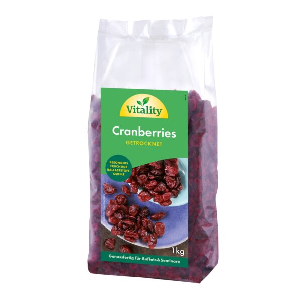 BQ.Vitality Cranberries 1kg