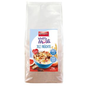Knusperly Früchte Müsli Vitality 2kg 35%