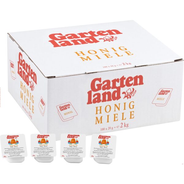 Da.Gartenland Honig 100x20g