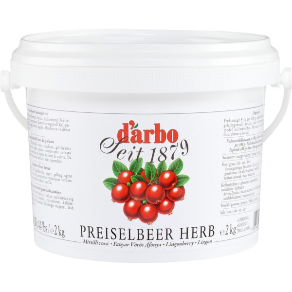 Da.Preiselbeerkonfitüre 2kg
