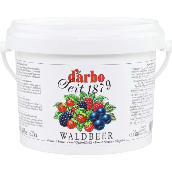 Konfitüre Darbo 2kg Waldbeere