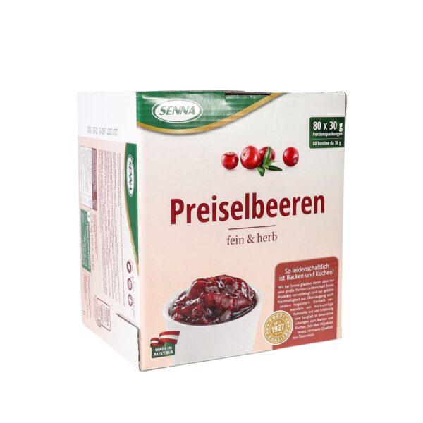 Senna Preiselbeeren 80x30g