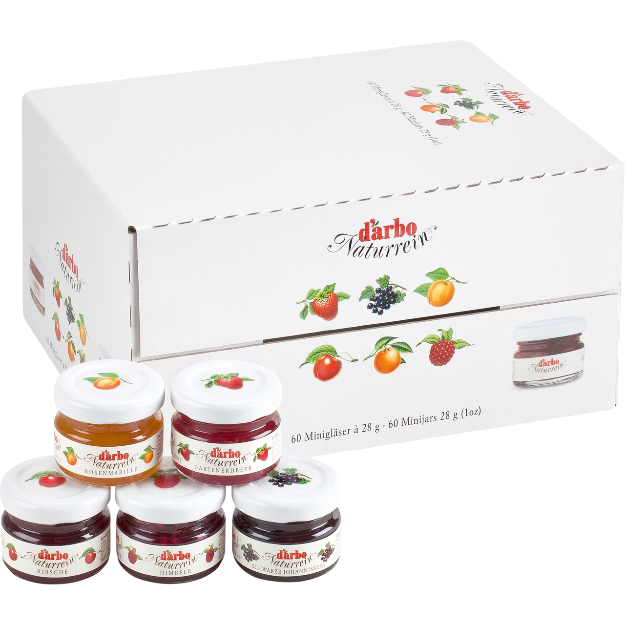 Darbo Konfitüre versch.Sorten 28g Glas