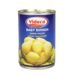 Babybirnen mit Stiel gezuckert 425g