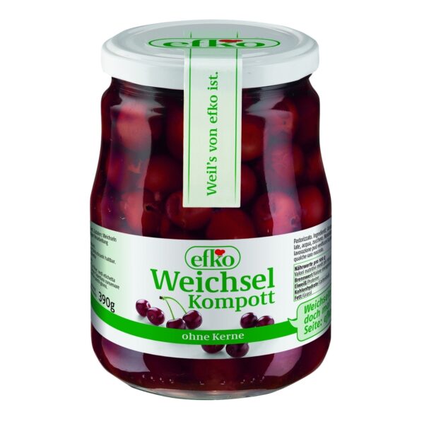 Weichseln Efko 720ml ohne Stein