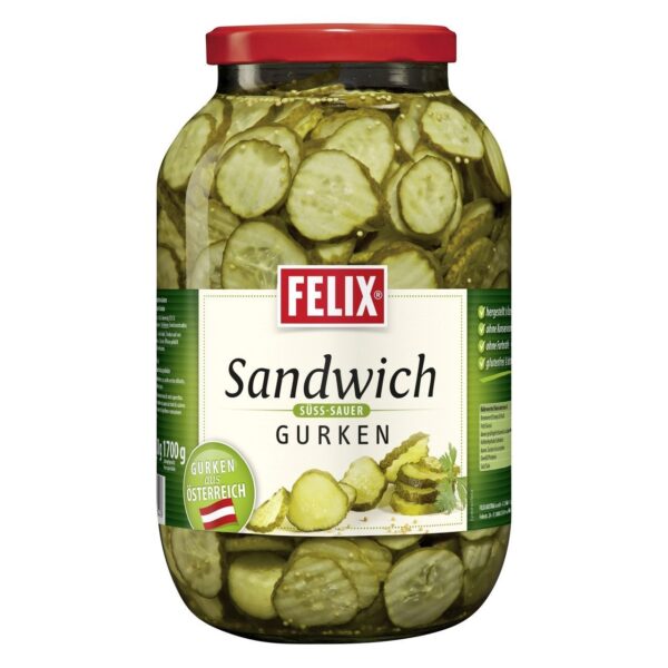 Fx.Sandwichgurken 3100g