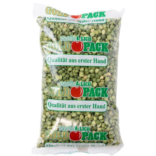 Goldpack Spalterbsen grün 500g