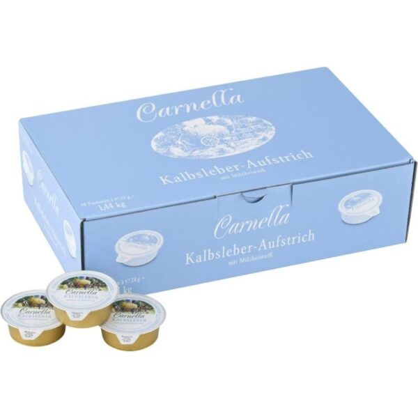 Da.Kalbsleber Aufstrich 60x24g (hellblau)
