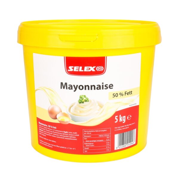 Selex Mayonnaise 50% 5kg Eimer