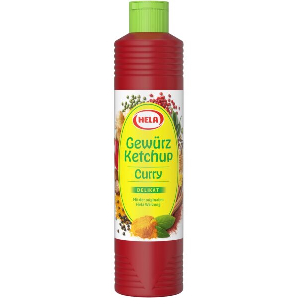 Hela Curry Gewürzketchup delikat 800ml