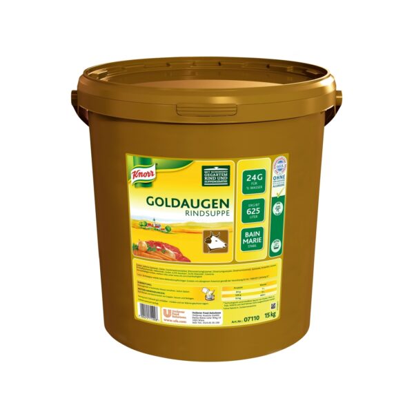 UFS.Knorr Klare Suppe Goldaugen Rindsuppe 15kg