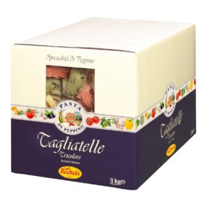 Tagliatelle tricolore 3kg Recheis Peppino